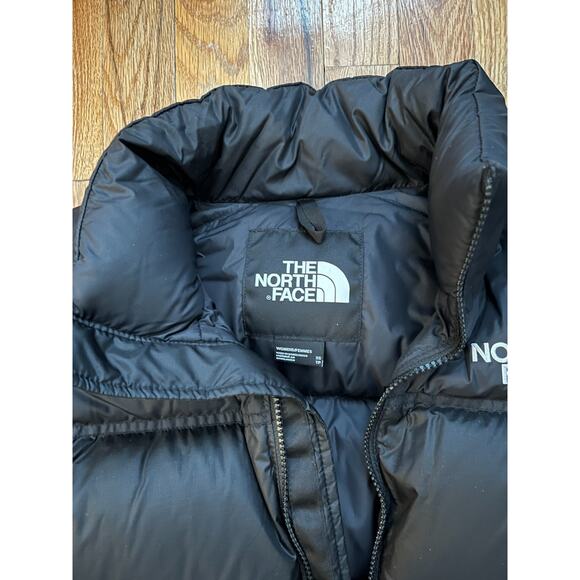 THE NORTH FACE Womens 1996 RETRO NUPTSE BLACK 700 Down puffer jacket XS - Picture 2 of 3